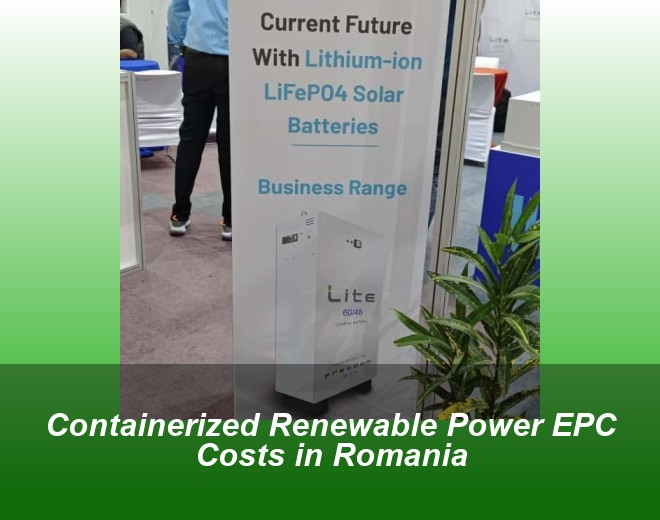 Containerized Renewable Power EPC Costs in Romania